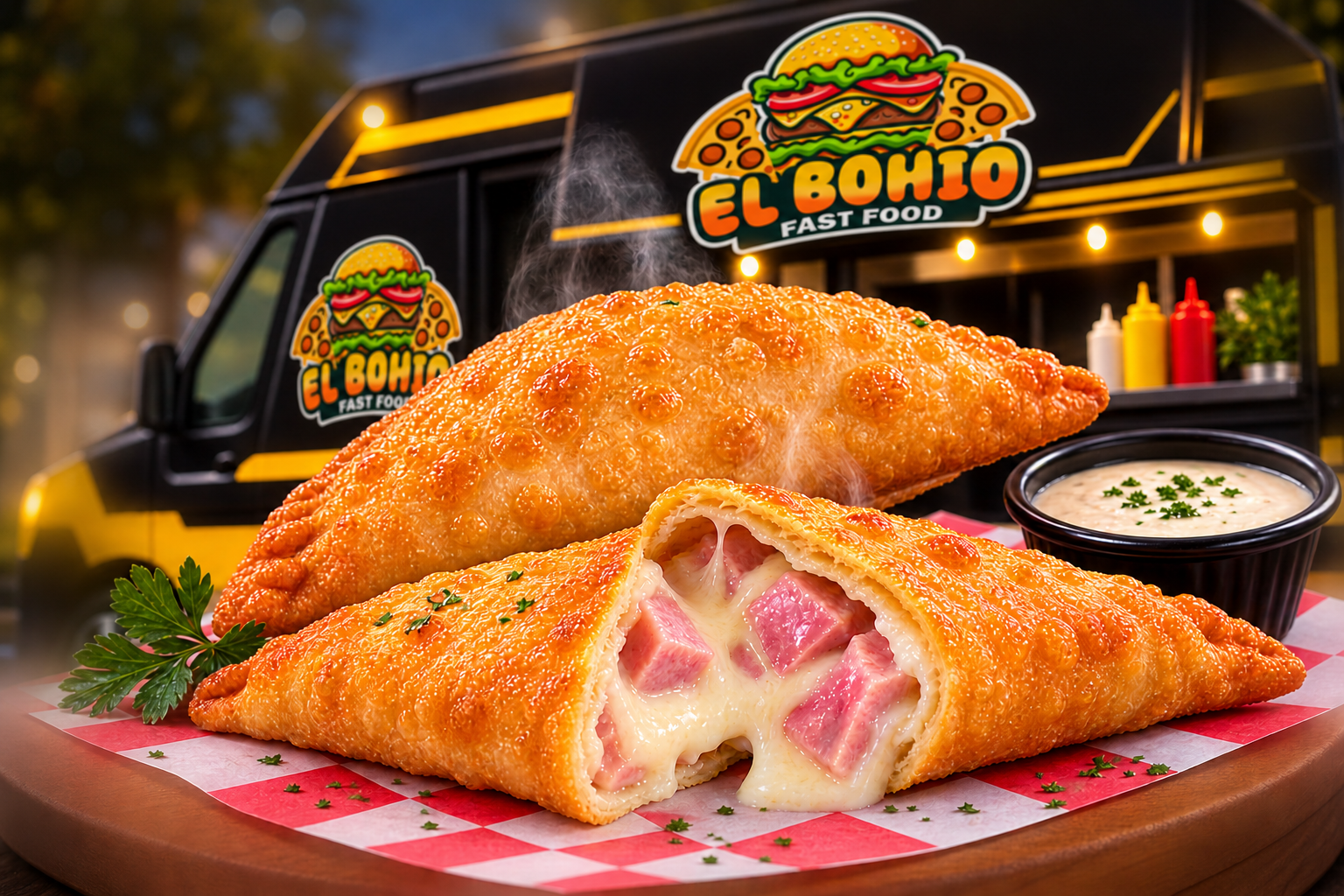 Empanada de Jamón y Queso